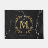 Blacj Marble Deurmat (Voorkant)