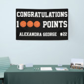 Black 1000 Basketball Career Points Scorer Player Spandoek (Beurs)