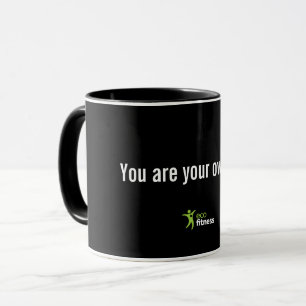 Black 11 oz-Mok  Eco Fitness Limieten Mok