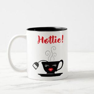 Black 11 oz Two-Tone Mok