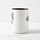 Black 15 oz Two-Tone Mok (Center)