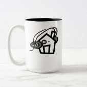 Black 15 oz Two-Tone Mok (Links)