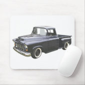 Black 1956 Chevrolet Pickup Muismat (Met muis)