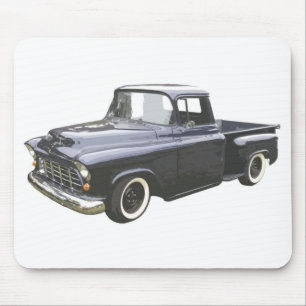 Black 1956 Chevrolet Pickup Muismat