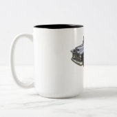 Black 1956 Chevrolet Pickup Tweekleurige Koffiemok (Links)