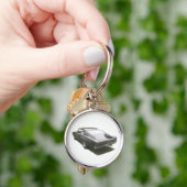 Black 1967 Dodge Charge-sleutelketen. Sleutelhanger (Hand)