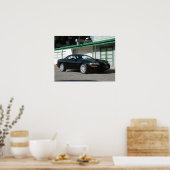Black 2001 Chevrolet Camaro Z28 SS Poster (Keuken)