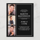 Black 3 Photo Modern Gradun Party BUDGET (Voorkant)