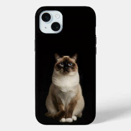 Black 4 Luxe, Birmanese Cat iPhone 15 Plus iPhone 15 Mini Hoesje