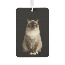 Black 4 Luxe Car Air Fresheners, Birmanese Cat Luchtverfrisser