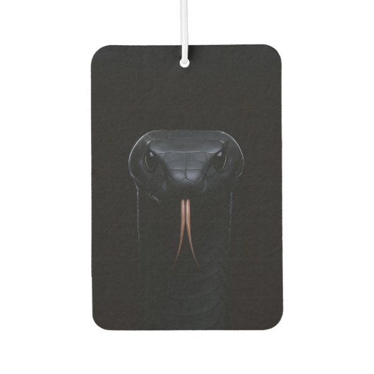 Black 4 Luxe Car Air Fresheners, Black Mamba Luchtverfrisser (Voorkant)