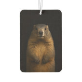 Black 4 Luxe Car Air Fresheners, Fluffy Marmot Luchtverfrisser (Achterkant)