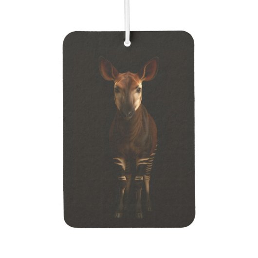 Black 4 Luxe Car Air Fresheners, Forest Okapi Luchtverfrisser (Voorkant)