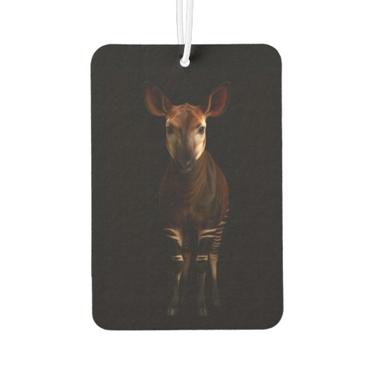 Black 4 Luxe Car Air Fresheners, Forest Okapi Luchtverfrisser (Achterkant)