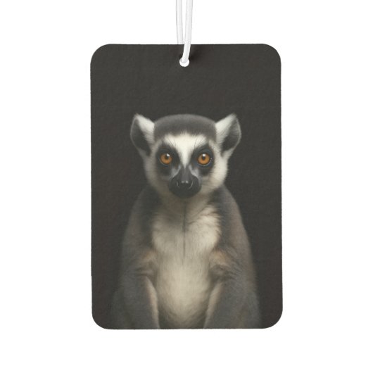 Black 4 Luxe Car Air Fresheners Gentle Lemur Luchtverfrisser (Achterkant)