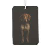 Black 4 Luxe Car Air Fresheners, German Pointer Luchtverfrisser (Achterkant)