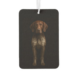 Black 4 Luxe Car Air Fresheners, German Pointer Luchtverfrisser
