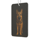Black 4 Luxe Car Air Fresheners, German Shepherd Luchtverfrisser (Links)