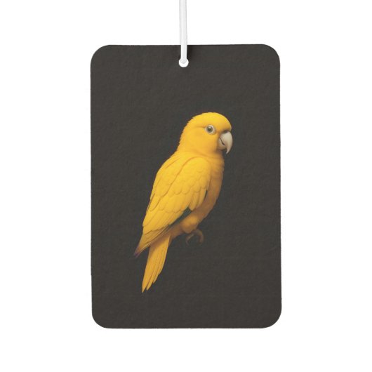 Black 4 Luxe Car Air Fresheners, Golden Parakeet Luchtverfrisser (Voorkant)