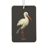 Black 4 Luxe Car Air Fresheners, Graceful Stork Luchtverfrisser (Achterkant)