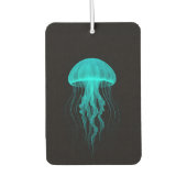 Black 4 Luxe Car Air Fresheners, Green Jellyfish Luchtverfrisser (Voorkant)