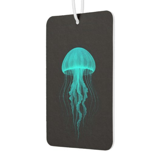 Black 4 Luxe Car Air Fresheners, Green Jellyfish Luchtverfrisser (Links)