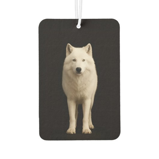 Black 4 Luxe Car Air Fresheners Ivory Arctic Wolf Luchtverfrisser (Achterkant)