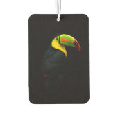 Black 4 Luxe Car Air Fresheners, Keel Billed Tucan Luchtverfrisser (Achterkant)