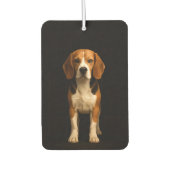 Black 4 Luxe Car Air Fresheners Kind Beagle Luchtverfrisser (Voorkant)