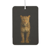 Black 4 Luxe Car Air Fresheners Majestic Leopard Luchtverfrisser (Voorkant)