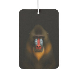 Black 4 Luxe Car Air Fresheners, Mandrill Monkey Luchtverfrisser