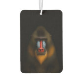 Black 4 Luxe Car Air Fresheners, Mandrill Monkey Luchtverfrisser (Achterkant)