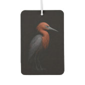 Black 4 Luxe Car Air Fresheners, Reddish Egret Luchtverfrisser (Voorkant)