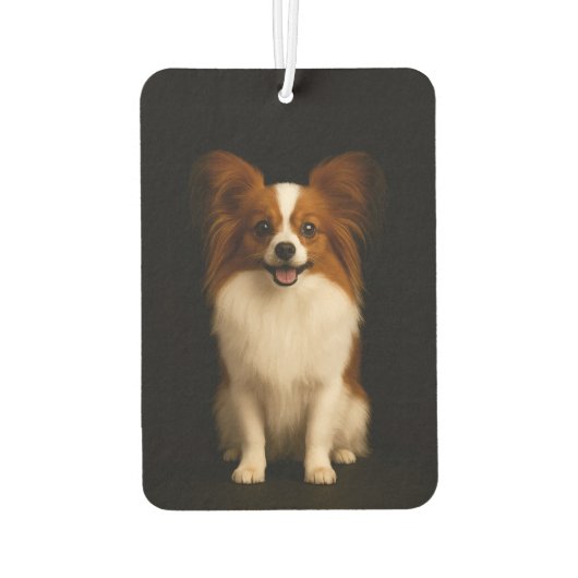 Black 4 Luxe Car Air Fresheners Refined Papillon Luchtverfrisser (Achterkant)