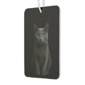 Black 4 Luxe Car Air Fresheners, Russian Blue Cat Luchtverfrisser (Links)