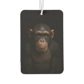 Black 4 Luxe Car Air Fresheners, Serene Chimpanzee Luchtverfrisser (Achterkant)