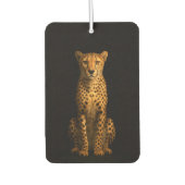 Black 4 Luxe Car Air Fresheners, Sleek Cheetah Luchtverfrisser (Voorkant)