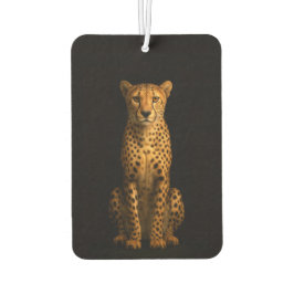 Black 4 Luxe Car Air Fresheners, Sleek Cheetah Luchtverfrisser