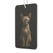 Black 4 Luxe Car Air Fresheners, Sphynx Cat Luchtverfrisser (Links)