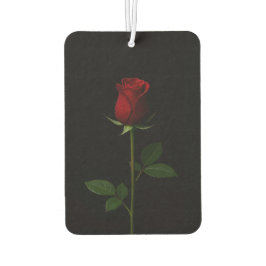 Black 4 Luxe Car Air Fresheners, Velvet Red Rose Luchtverfrisser