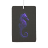 Black 4 Luxe Car Air Fresheners, Violet Seahorse Luchtverfrisser (Voorkant)