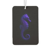 Black 4 Luxe Car Air Fresheners, Violet Seahorse Luchtverfrisser (Achterkant)