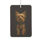 Black 4 Luxe Car Air Fresheners Yorkshire Terrier Luchtverfrisser (Voorkant)