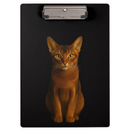Black 4 Luxe Clipboard, Abyssinian Beauty Klembord
