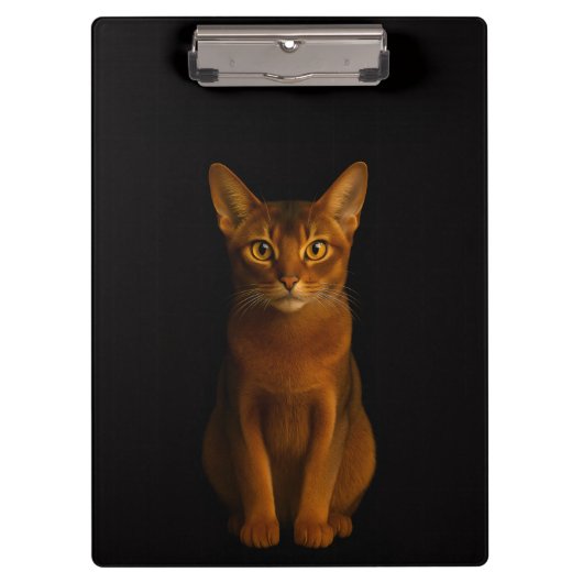 Black 4 Luxe Clipboard, Abyssinian Beauty Klembord (Voorkant)