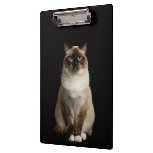 Black 4 Luxe Clipboard, Birmanese Cat Klembord (Links)