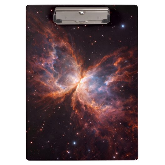 Black 4 Luxe Clipboard, Butterfly Nebula Klembord (Voorkant)