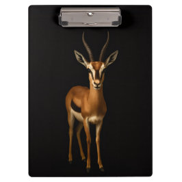 Black 4 Luxe Clipboard, Elegant Gazella Klembord