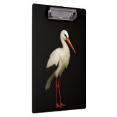 Black 4 Luxe Clipboard, Graceful Stork Klembord (Rechts)