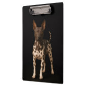 Black 4 Luxe Clipboard, Hairless Terrier Dog Klembord (Links)